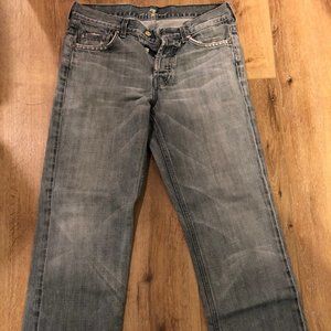 7 Seven For All Mankind Jeans 28 Stretch USA Butto
